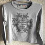 Grijze longsleeve - Xtract - maat 140., Gebruikt, Meisje, Ophalen of Verzenden, Shirt of Longsleeve