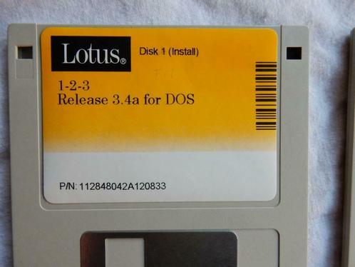 Lotus 1-2-3 rel 3 & lotus freelance, 1 2 3, Computers en Software, Office-software, Zo goed als nieuw, Windows, Ophalen of Verzenden