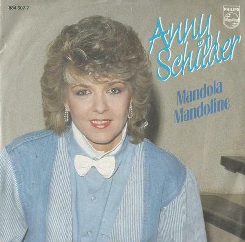 Anny Schilder – Mandola Mandoline / Tria Nesia – Single, Cd's en Dvd's, Vinyl Singles, Gebruikt, Single, Nederlandstalig, 7 inch