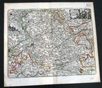 K2 Comitatus Hanoniae 1709 Kaart Henegauwen I Peeters, Livres, Atlas & Cartes géographiques, Carte géographique, Pays-Bas, Avant 1800