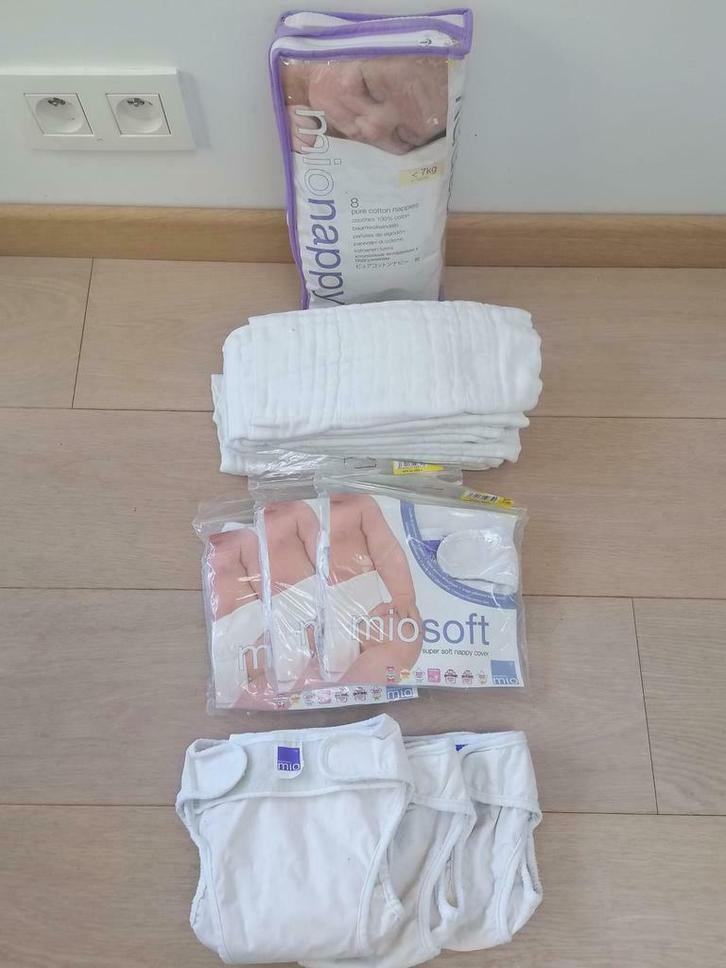 BAMBINO MIO - Lot langes lavables + couches coton + culottes, Kinderen en Baby's, Dekens, Slaapzakjes en Inbakerproducten, Gebruikt