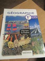manuel géographie 1ère L'europe, la France éd Nathan, Enlèvement, Utilisé