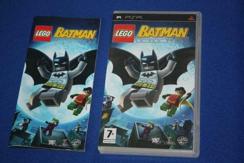 Franstalig : Lego Batman Sony PSP video spel + boekje, Games en Spelcomputers, Games | Sony PlayStation Portable, Gebruikt, Avontuur en Actie