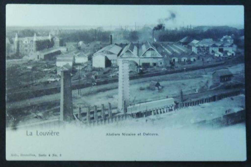 Carte Postale La Louvière – Atelier Nicaise et Delouve, Enlèvement ou Envoi, Non affranchie, Hainaut