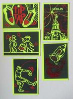 Panini Magic Stickers - 1989 - FLUO STICKERS - 10 stuks, Overige typen, Ophalen of Verzenden, Zo goed als nieuw