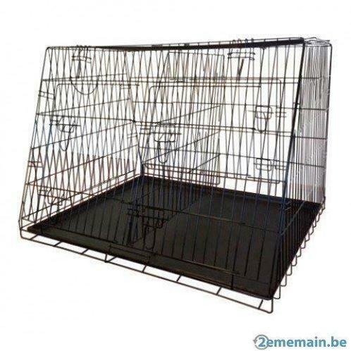 Enclos chien cage transport chien cage double cage chat NEUF, Dieren en Toebehoren, Honden-accessoires, Nieuw, Verzenden