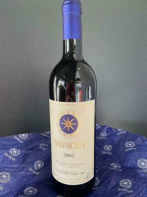 Sassicaia 2003, Collections, Vins, Neuf, Vin rouge, Italie, Pleine, Enlèvement