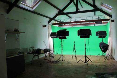 Location studio chroma key Fond Vert clip realisation clip, TV, Hi-fi & Vidéo, Photo | Studio photo & Accessoires, Comme neuf