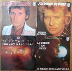 JOHNNY HALLYDAY - LOT de 4 x 45 TOURS, Verzenden, 7 inch, Overige genres, Single