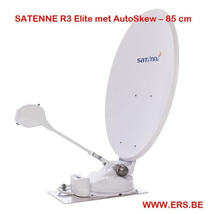 NIEUW ! Automatische Schotel met AUTOSKEW + 22 " TV, Caravans en Kamperen, Caravanaccessoires, Nieuw, Ophalen