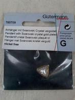 sieraden Swarovski kristal hanger Vergulde driehoek 785709, Ophalen of Verzenden, Nieuw, Goud