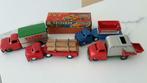 4 vintage blikken trucks (AM.Dodge)/ TN Japan, Antiek en Kunst, Ophalen of Verzenden