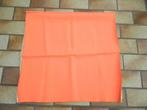 Oranje stof ( kunststof), Huis en Inrichting, Zetels | Zetels, Ophalen, Zo goed als nieuw, Stof