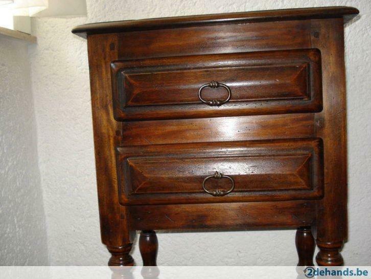 Bijzet kastje met 2 laden als nieuw, Huis en Inrichting, Kasten | Ladekasten, Zo goed als nieuw, Minder dan 100 cm, 50 tot 100 cm