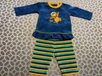 Woody pyjama velours bever maat 3M / 62, Kinderen en Baby's, Babykleding | Maat 62, Woody, Meisje, Ophalen of Verzenden, Zo goed als nieuw