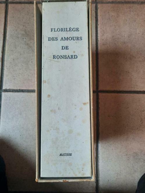 Florilège des Amours de Ronsard illustré par Matisse, Livres, Livres Autre, Utilisé, Enlèvement