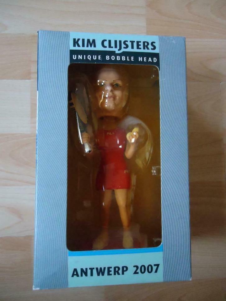 FIGURINE DE COLLECTION KIM CLIJSTERS, Collections, Statues & Figurines, Comme neuf, Humain, Enlèvement ou Envoi