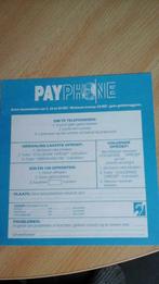logo "instructions Payphone"  19x19cm, Maison & Meubles, Enlèvement ou Envoi, Neuf