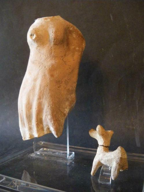 Etruskisch terracotta beeldje, Antiek en Kunst, Kunst | Beelden en Houtsnijwerken, Ophalen of Verzenden
