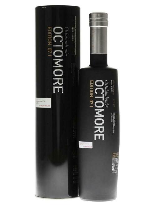 bruichladdich octomore 7.1 5 jaar, Verzamelen, Wijnen, Nieuw, Vol, Ophalen of Verzenden