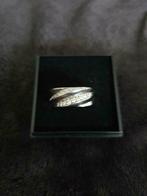Zilveren ring van Zinzi maat 54, Bijoux, Sacs & Beauté, Comme neuf, Argent, Avec cristal, Femme