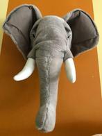 Bibib dierenkop - Olifant - 57 cm, Ophalen of Verzenden, Wanddecoratie, Zo goed als nieuw