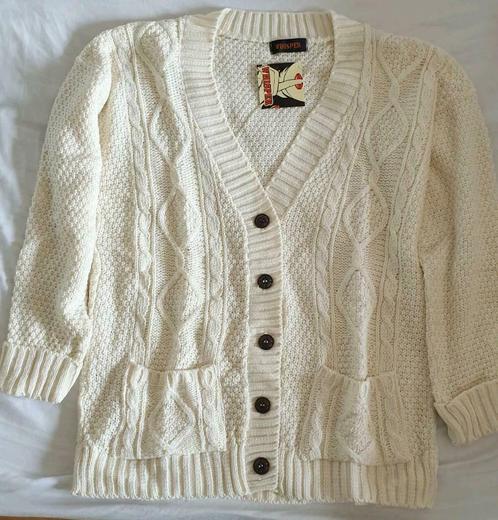 Cardigan Femme Tricot Motif Jacquard Hiver Neuf M/L, Kleding | Dames, Truien en Vesten, Nieuw, Maat 38/40 (M), Overige kleuren