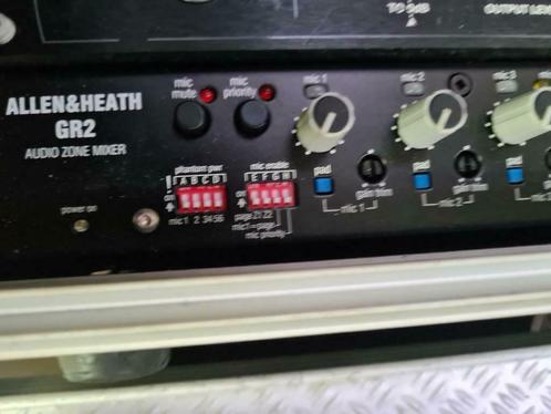 Allen & Heath GR-2  |  9-Input 4-Output Analoge Zone Mixer, Musique & Instruments, Tables de mixage, Comme neuf, 5 à 10 canaux