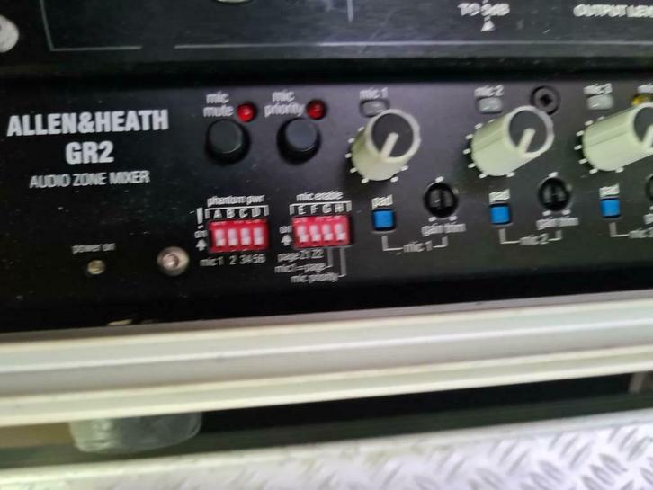 Allen & Heath GR-2  |  9-Input 4-Output Analoge Zone Mixer, Muziek en Instrumenten, Mengpanelen, Zo goed als nieuw, 5 tot 10 kanalen