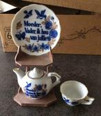 Vintage miniatuur servies setje., Ophalen of Verzenden