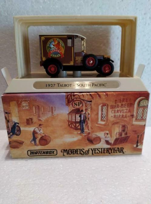 Boîte d'allumettes MOY - YGB10 1927 Talbot Van - Neuf en boî, Hobby & Loisirs créatifs, Voitures miniatures | Échelles Autre, Neuf