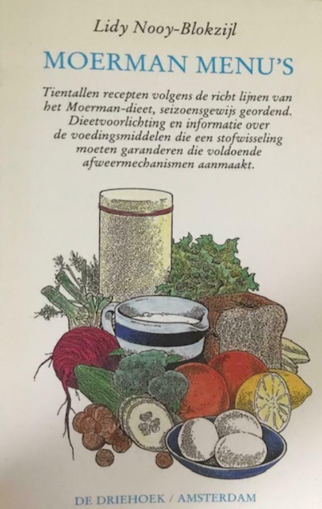 Moerman menu's, Lidy Nooy-Blokzijl, Boeken, Gezondheid, Dieet en Voeding, Ophalen of Verzenden
