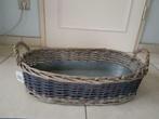 rietenmand, Huis en Inrichting, Woonaccessoires | Schalen en Manden, Ophalen of Verzenden, Nieuw, Mand