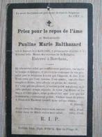 Oud doodsprentje Berchem 1895, Verzamelen, Bidprentjes en Rouwkaarten, Verzenden