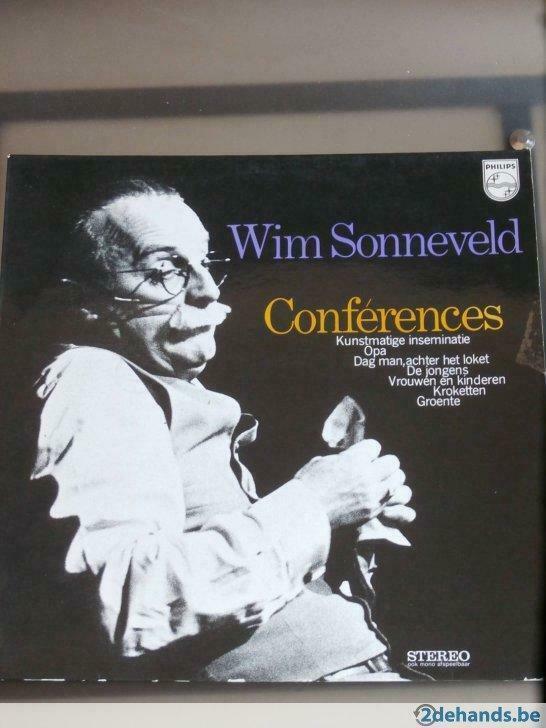 wim sonneveld conferences, Cd's en Dvd's, Vinyl | Overige Vinyl, Ophalen of Verzenden