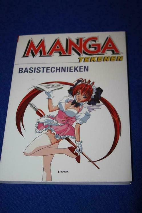 Boek Manga tekenen basistechnieken ( als nieuw ), Hobby & Loisirs créatifs, Dessin, Comme neuf, Livre ou Guide, Enlèvement ou Envoi