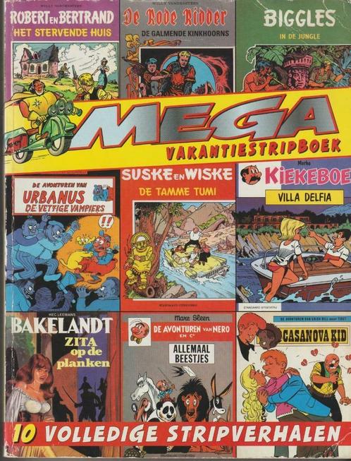 Mega vakantiestripboek 1997 Standaard uitgeverij, Boeken, Stripverhalen, Gelezen, Eén stripboek, Verzenden