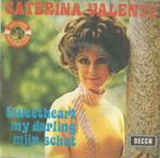 Caterina Valente – Sweetheart my darling mijn schat - Single, 7 pouces, Pop, Enlèvement ou Envoi, Single