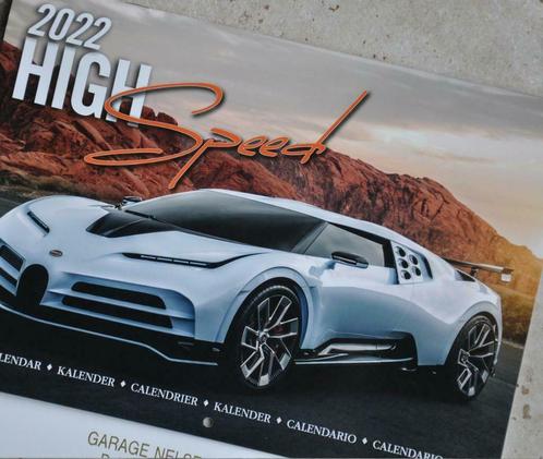Nieuwe Kalender 2022 Bugatti, Lotus, Ferrari, Lamborghini..., Collections, Marques automobiles, Motos & Formules 1, Neuf, Voitures