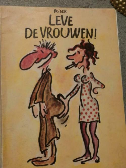 Leve de vrouwen . Reiser, Boeken, Stripverhalen, Gelezen, Eén stripboek, Ophalen of Verzenden