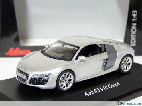 1:43 Schuco 04779 Audi R8 V10 Coupe 2012 silver, Hobby & Loisirs créatifs, Modélisme | Voitures & Véhicules, Neuf, Voiture, Enlèvement ou Envoi