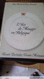 Livre "L'art de manger en Belgique", Comme neuf, Envoi