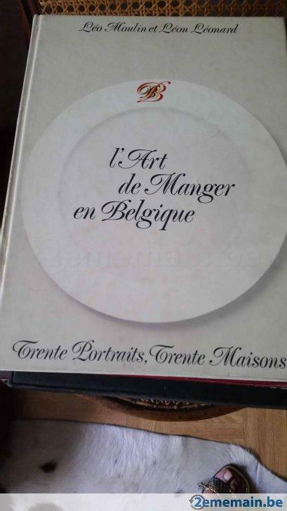 Livre "L'art de manger en Belgique", Boeken, Kookboeken, Zo goed als nieuw, Verzenden