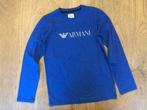 T-shirt Armani Junior maat 140 - 10 jaar, Verzenden, Zo goed als nieuw, Jongen, Shirt of Longsleeve