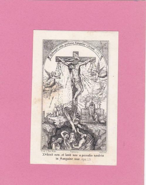 DP Priester Josephus Van Moer, Collections, Images pieuses & Faire-part, Image pieuse, Envoi