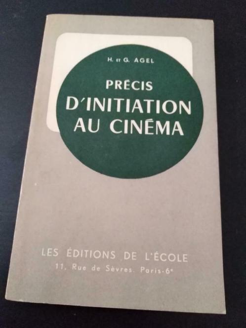 Précis d'initiation au cinéma, H. Agel, Livres, Cinéma, Tv & Médias, Utilisé, Enlèvement ou Envoi