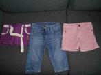 lot de 3 shorts taille 3 ans, Fille, Utilisé, Enlèvement ou Envoi, Pantalon
