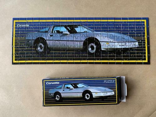 puzzel 100 stukjes Chevrolet Corvette Geweldige auto's, Hobby en Vrije tijd, Denksport en Puzzels, Zo goed als nieuw, Legpuzzel