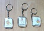 3 ASTERIX ASSURANCETOURIX PANORAMIX SOLEIL SLEUTELHANGERS, Verzamelen, Ophalen of Verzenden, Zo goed als nieuw, Knuffel of Figuurtje