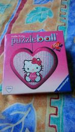 2 Puzzles Ball Hello Kitty - 60 pièces, Plus de 50 pièces, Enlèvement ou Envoi, Neuf